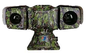 新款车载网络高清双光谱云台夜视仪